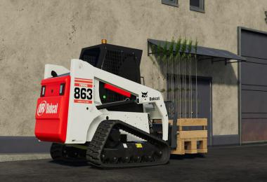 Bobcat 863 Turbo With Bobcat Shovel v1.0.0.0
