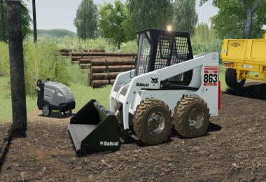 Bobcat 863 Turbo With Bobcat Shovel v1.0.0.0