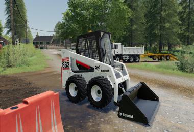 Bobcat 863 Turbo With Bobcat Shovel v1.0.0.0