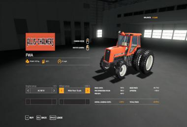 Allis Chalmers / Deutz Allis 8000 4WD & 2WD v1.0
