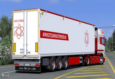 DAF XF 105 S.G. De Vries Skin Pack v1.0 1.38.x