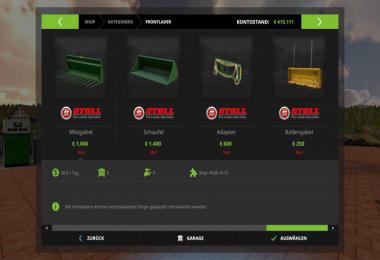 FRONTLADERPACK For JOHN DEERE v1.0