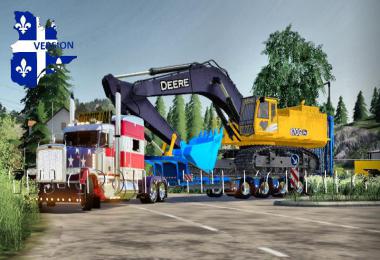 JOHN DEERE 870G QV QUEBEC v1.0