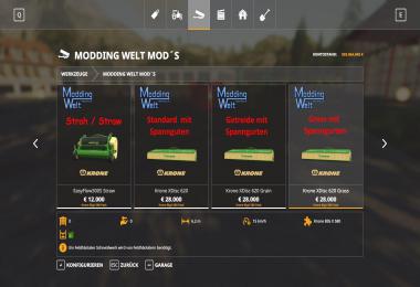 Krone BIG X 580 Pack v1.0.0.0