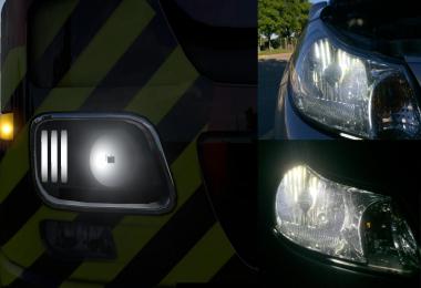 Mercedes Actros Lights v1.0