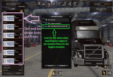 New Volvo VNL D Engine Sounds 1.38.x