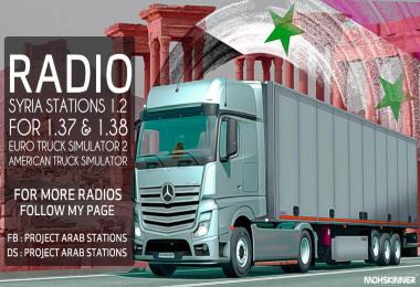 Project Arab Stations - [ETS2 1.38] - Syria Stations v1.2