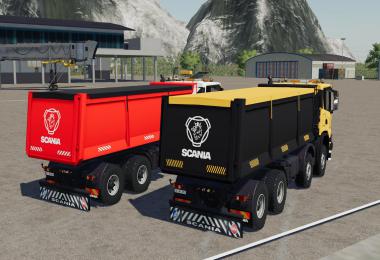 Scania 8x8 Pack Fixed Unzip v11
