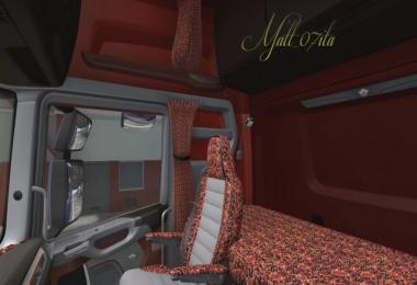 Scania NextGen Beige & Red pluche Interior v1.0 1.38.x