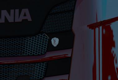 Scania RS NextGen Front Badges v1.0 1.38.x