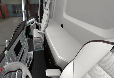 SCANIA S 2016 Interior White with Green v1.0