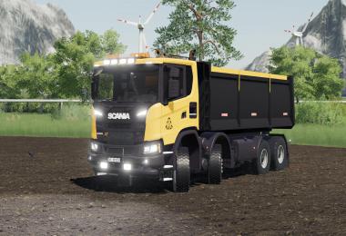 Scania XT 8x8 Tipper FS Miner's Orange Edition v1.0