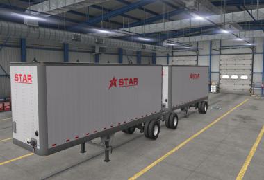 Star Transport Inc. SCS Box Trailer Skin Package v1.0