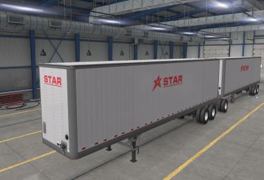 Star Transport Inc. SCS Box Trailer Skin Package v1.0