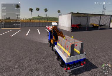 Volvo FMX 8x4 Crane Truck v1.1