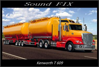 Sound fix for Kenworth T609 v1.1