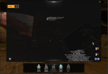 Australia & Alaska Map 1.38