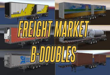 B-Double Trailers in Freight Market v1.0