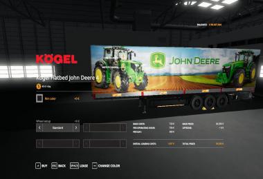 JOHN DEERE KOGEL PACK TRAILERS v1.0.0.0