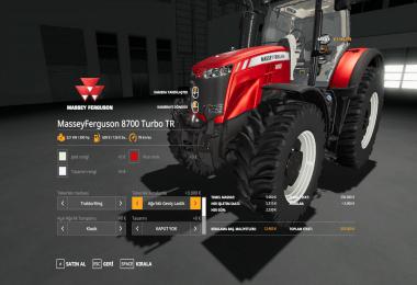 Massey Fergusson 8700 Serisi v2.0