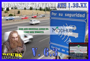 Realistic Traffic v6.3 For ATS 1.38.x