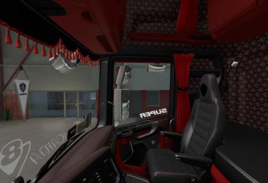 Scania red interior v1.1