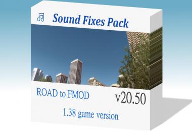 Sound Fixes Pack ATS + ETS2 v20.50