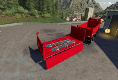 Volvo FMX 8x4 + Meiller Tandem Tipper v1.0