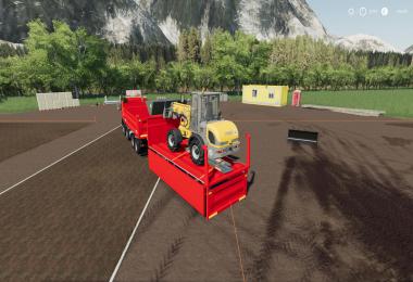 Volvo FMX 8x4 + Meiller Tandem Tipper v1.0