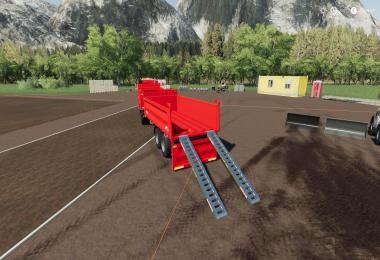 Volvo FMX 8x4 + Meiller Tandem Tipper v1.0