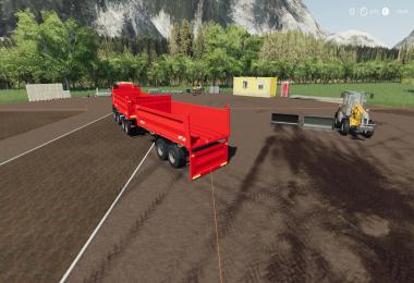 Volvo FMX 8x4 + Meiller Tandem Tipper v1.0