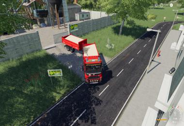 Volvo FMX 8x4 + Meiller Tandem Tipper v1.0