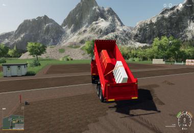 Volvo FMX 8x4 + Meiller Tandem Tipper v1.0