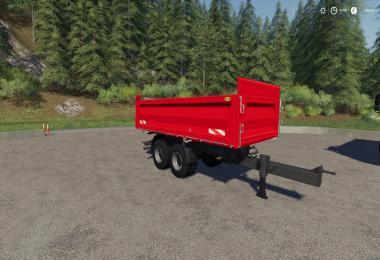 Volvo FMX 8x4 + Meiller Tandem Tipper v1.0