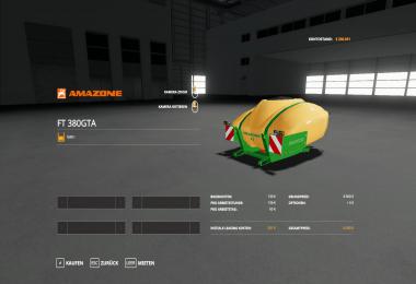 Amazone Fronttank Fendt F 380 GTA v1.0.0.1