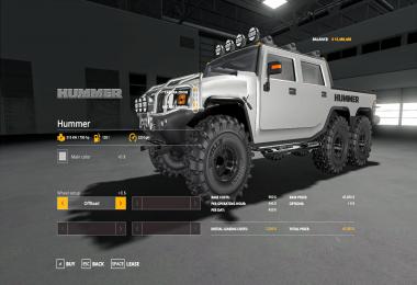 Hummer H2 6X6 v1.0.0.0