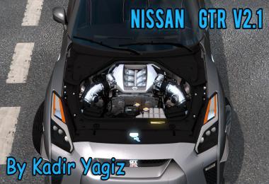 [ATS] Nissan GTR R35 v2.1 - Upgrade - 1.38.x