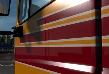 DHL skin for DAF 95 by XBS by kRipt REWORKED v1.2