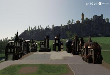 FS19 Steampunk Building Small v1.0