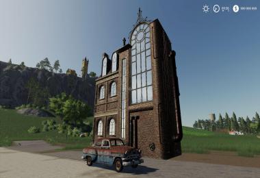 FS19 Steampunk Building Small v1.0