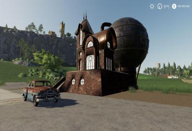 FS19 Steampunk Building Small v1.0