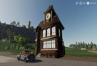 FS19 Steampunk Building Small v1.0