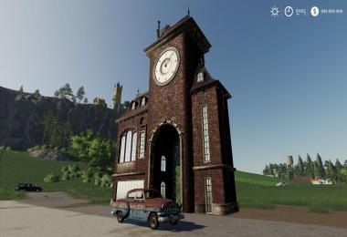 FS19 Steampunk Building Small v1.0