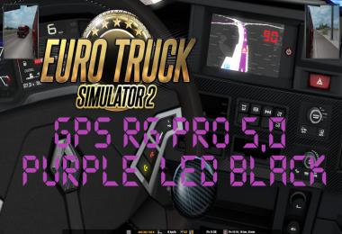 GPS RG PRO PURPLE LED BLACK v5.0