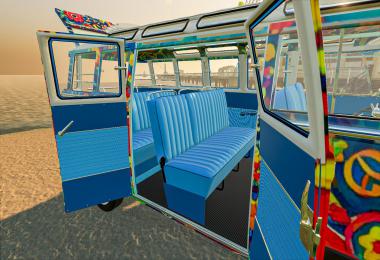 Hippy Volkswagen Van v1.0.0.0