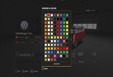 Hippy Volkswagen Van v1.1.0.0