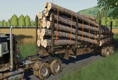 Manac 45FT Log Trailer v1.0.0.0