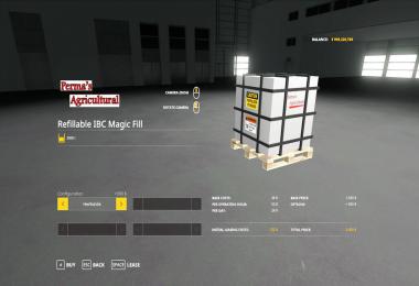 Refillable IBC Tank Magic Fill v1.1.0.0