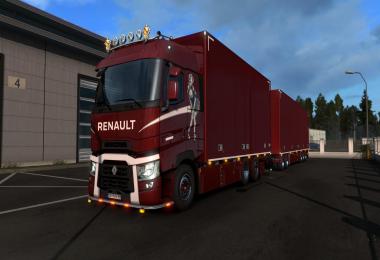 Renault T Beauty Multicoolor Metallic Skin by kRipt v1.1