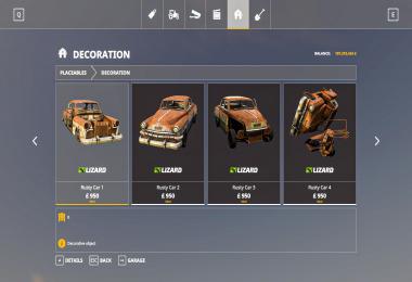 Rusty Cars Collection v1.0.0.0